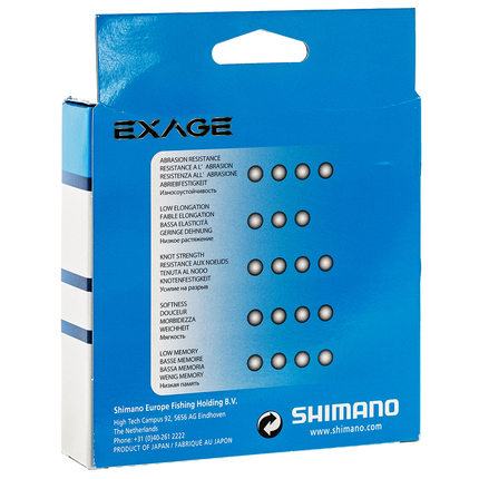 Леска Shimano Exage 300m 0.255mm 5.5kg, Диаметр: 0.255, Размотка: 300m, фото , изображение 2
