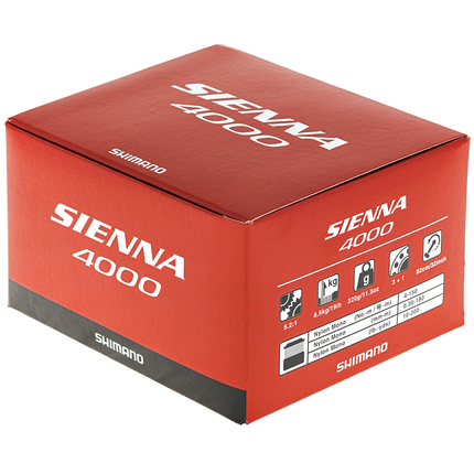 Котушка Shimano Sienna 4000 FG, Розмір шпулі: 4000, фото , изображение 9
