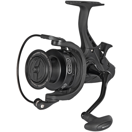 Котушка Brain Classic Carp 4000, підшип. 4+1, з бейтранером (ручка вкручується в головну пару), 5.0:1, Розмір шпулі: 4000, Тип котушки: з бейтранером, фото , изображение 3