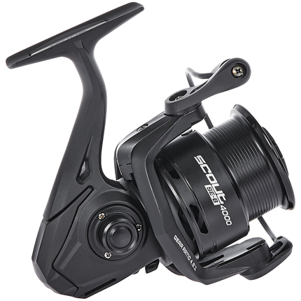 Котушка Brain Scout SE-B 6000S Black (8+1 підшип.), низькопрофільна шпуля, 4.9:1, Розмір шпулі: 6000S Black, фото , изображение 4