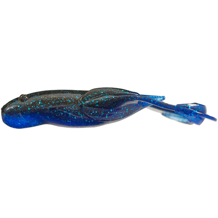 Силікон Keitech Noisy Flapper 3.5" (5 шт/уп), колір:413 black blue, фото , изображение 2