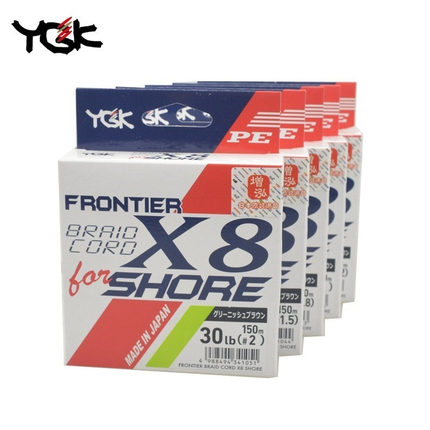 Шнур YGK Frontier Braid X8 150m (зеленый) #1.5/0.205mm 25lb/11.3kg, Диаметр: #1.5/0.205mm, Размотка: 150m, фото , изображение 5