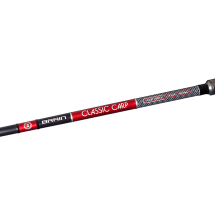 Коропове вудилище Brain Classic Carp 3.30 м / 3.5 lbs / 3 секції — компактне для ближніх дистанцій, Модель: 3.30m 3.5lbs, фото , изображение 4