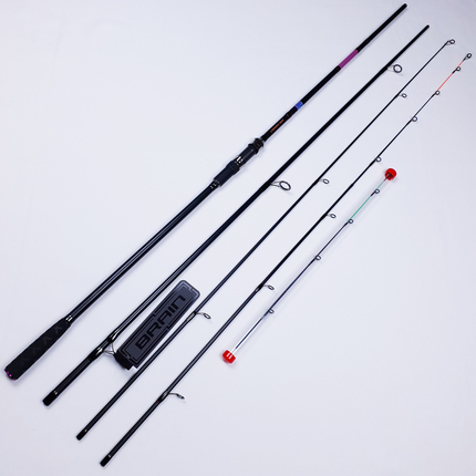 Карп-фідер Brain Apex Double 3.9m, до 180g (4.0lbs) — коропова вершинка та 2 фідерних квівертипи, Модель: 3.9m 180g, фото , изображение 7