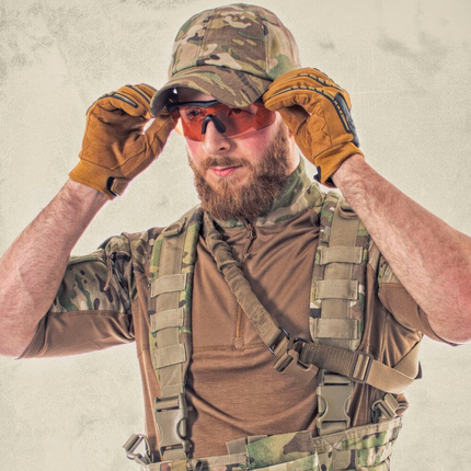 Балістичні окуляри Swiss Eye Raptor New (3 змінних лінз + футляр), оправа чорна, фото , изображение 11