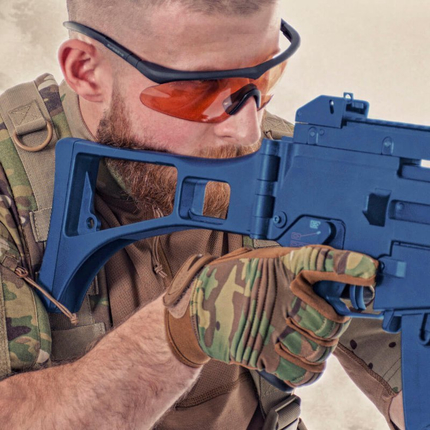 Балістичні окуляри Swiss Eye Raptor New (3 змінних лінз + футляр), оправа чорна, фото , изображение 15