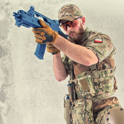 Балістичні окуляри Swiss Eye Raptor New (3 змінних лінз + футляр), оправа чорна, фото , изображение 16