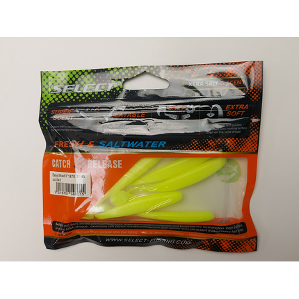 Силікон Select Easy Shad 3" col.045 (5 шт/упак), Довжина силікону: 3" (7.62 см), Колір силікону: 045, фото , изображение 8