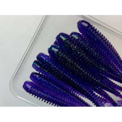 Силикон Keitech Swing Impact 2.5" (10 шт/упак) ц:408 electric june bug, Длина силикона: 2.5" (6.3 см), Расцветка силикона: 408 Electric June Bug, фото , изображение 13