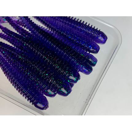 Силикон Keitech Swing Impact 2.5" (10 шт/упак) ц:408 electric june bug, Длина силикона: 2.5" (6.3 см), Расцветка силикона: 408 Electric June Bug, фото , изображение 17