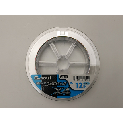 Шнур YGK Super Jig Man X4 200m #0.6/12lb 0.128mm/6kg, Діаметр: #0.6/0.128mm, Розмотування: 200m, фото , изображение 5