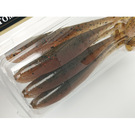 Силікон Keitech Easy Shiner 3.5", колір:404 red crawdad, Довжина силікону: 3.5" (8.9 см), Колір силікону: 404 Red Crawdad, фото , изображение 8