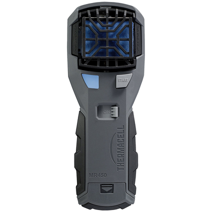 Пристрій від комарів Thermacell MR-450X. Фумігатор від мошок та комарів Термасел, Колір: сірий, фото , изображение 6