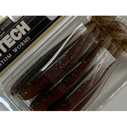 Силікон Keitech Easy Shiner 3.5", колір:404 red crawdad, Довжина силікону: 3.5" (8.9 см), Колір силікону: 404 Red Crawdad, фото , изображение 15