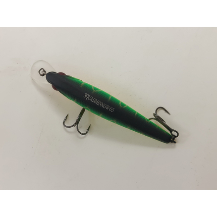 Воблер Jackall Squad Minnow 65SP 65mm 5.8g Mat Tiger, Розмір/Вага: 65мм/5.8г, Колір воблера: Mat Tiger, фото , изображение 6