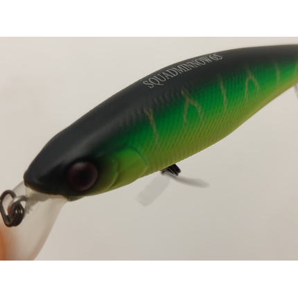 Воблер Jackall Squad Minnow 65SP 65mm 5.8g Mat Tiger, Розмір/Вага: 65мм/5.8г, Колір воблера: Mat Tiger, фото , изображение 7