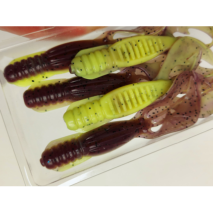 Силікон Select Kraken 3" col.201 (5 шт/упак), Довжина силікону: 3" (7.62 см), Колір силікону: 201, фото , изображение 9