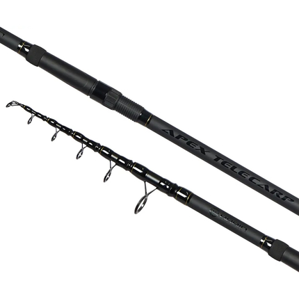 Коропове вудилище Brain Apex Tele Carp Black 3.30m 3.5lbs (телескопічне), Модель: 3.30m, фото 