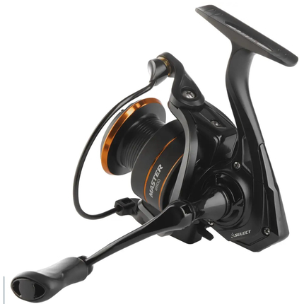 Котушка Select Master 3500 (4+1 підшипник, 5.2:1) — потужна спінінгова котушка, для джига та воблерів, Розмір шпулі: 3500, фото , изображение 3