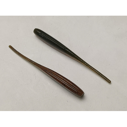 Силікон Keitech Shad Impact 2" (12 шт/упак), колір:406 castaic choice, Довжина силікону: 2" (5.1 см), Колір силікону: 406 Castaic Choice, фото , изображение 5
