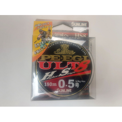 Шнур Sunline PE EGI ULT HS8 180m #0.5/0.117mm 3.9kg, Діаметр: #0.5/0.117mm, фото , изображение 4
