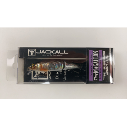 Воблер Jackall Tiny Magallon 88мм 7.2г HL Silver&Black Suspending, Размер/Вес: 88мм/7.2г, Цвет воблера: HL Silver & Black, фото , изображение 5