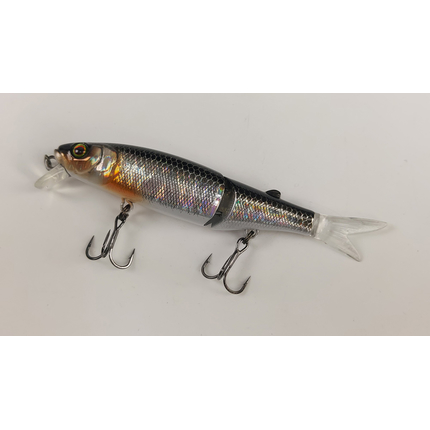 Воблер Jackall Tiny Magallon 88мм 7.2г HL Silver&Black Suspending, Размер/Вес: 88мм/7.2г, Цвет воблера: HL Silver & Black, фото , изображение 9