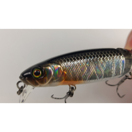 Воблер Jackall Tiny Magallon 88мм 7.2г HL Silver&Black Suspending, Размер/Вес: 88мм/7.2г, Цвет воблера: HL Silver & Black, фото , изображение 13