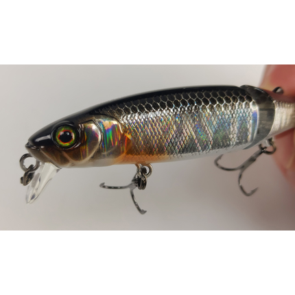 Воблер Jackall Tiny Magallon 88мм 7.2г HL Silver&Black Suspending, Размер/Вес: 88мм/7.2г, Цвет воблера: HL Silver & Black, фото , изображение 15