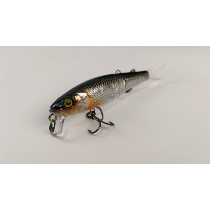 Воблер Jackall Tiny Magallon 88мм 7.2г HL Silver&Black Suspending, Размер/Вес: 88мм/7.2г, Цвет воблера: HL Silver & Black, фото , изображение 3