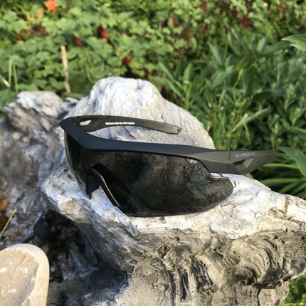 Тактичні окуляри Swiss Eye Nighthawk (3 змінних лінзи + жорсткий футляр), оправа: чорна, Колір оправи: Чорний, фото , изображение 9
