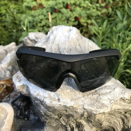 Тактичні окуляри Swiss Eye Nighthawk (3 змінних лінзи + жорсткий футляр), оправа: чорна, Колір оправи: Чорний, фото , изображение 10