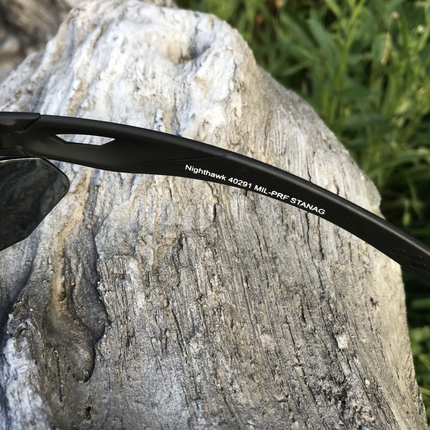 Тактичні окуляри Swiss Eye Nighthawk (3 змінних лінзи + жорсткий футляр), оправа: чорна, Колір оправи: Чорний, фото , изображение 11