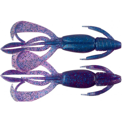 Силикон Keitech Crazy Flapper 2.4" (10 шт/уп), цвет: ea#14 clear morning dawn, Длина силикона: 2.4" (6.1 см), Расцветка силикона: ea#14 clear morning dawn, фото 