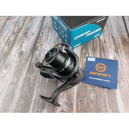 Фидерная катушка Brain Champ Feeder 5000 (3+1 подшип.), 4.8:1, Размер шпули: 5000, фото , изображение 6