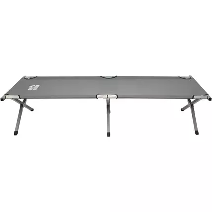 Розкладне армійське ліжко (розкладачка) до 140кг + Чохол (колір: сірий), Конструкція ліжка: НАТО (сіра), фото , изображение 2