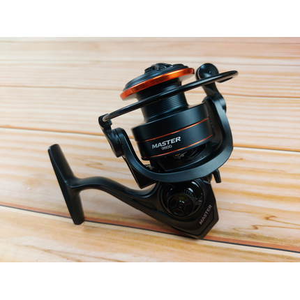 Котушка Select Master 3500 (4+1 підшипник, 5.2:1) — потужна спінінгова котушка, для джига та воблерів, Розмір шпулі: 3500, фото , изображение 11