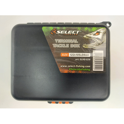 Коробка Select Terminal Tackle Box SLHS-026 12.2х10.5х3.4cm, Розмір коробки: 12.2х10.5х3.4 см, Модель: SLHS-005, фото , изображение 3