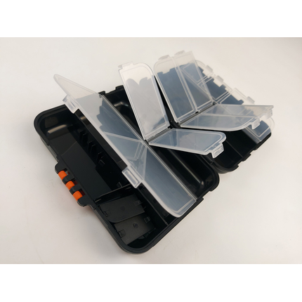 Коробка Select Terminal Tackle Box SLHS-026 12.2х10.5х3.4cm, Розмір коробки: 12.2х10.5х3.4 см, Модель: SLHS-005, фото , изображение 11