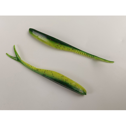 Силікон Select Victim V-Tail 4" #203 (5 шт / уп), Довжина силікону: 4.0" (10.16 см), Колір силікону: 203, фото , изображение 4