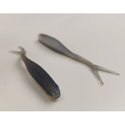 Силікон Select Victim V-Tail 2.5" #301 (7 шт / уп), Довжина силікону: 2.5" (6.1 см), Колір силікону: 301, фото , изображение 6