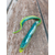 Силікон Savage Gear 3D Real Eel Loose Body 150mm 12.0g Green Yellow Glitter (поштучно), Довжина силікону: 150mm, Колір силікону: Green Yellow Glitter, фото , изображение 2