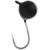 Мормишка вольфрамова Viking Fishing Round 0.64g 4mm Black (5шт), Размер/Вес: 4мм/0.64г, Колір мормишки: Black, фото 