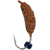 Мормишка вольфрамова Viking Fishing Shrimp+bead 0.64g 8mm Rum+V (5шт), Розмір/Вага: 8мм/0.64г, Колір мормишки: Rum+V, фото 