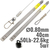 Повідець DS Climax Hard Mono 40см 0.80мм 50lb/22.6кг (5шт/уп) + тубус, Розривне навантаження: 50lb/22.6кг, Довжина повідка: 40см, фото 