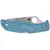 Ніж Spyderco Endela, K390, FRN, серейтор к:blue, фото , изображение 5