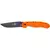 Ніж Ontario Knife RAT I Black Blade Linerlock к:orange, фото 