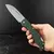 Ніж Ontario Knife Camp Plus Santoku к:green, фото , изображение 6