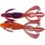 Силікон Keitech Crazy Flapper 2" PAL#09 Violet Fire (8 шт/уп), Довжина силікону: 2" (5.1 см), Колір силікону: PAL#09 Violet Fire, фото 