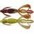 Силікон Keitech Crazy Flapper 2" EA#15 grape chart red flk (8 шт/уп), Довжина силікону: 2" (5.1 см), Колір силікону: ea#15 grape chart red flk, фото 